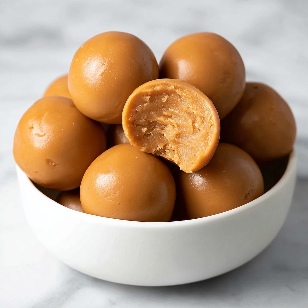 No Bake Peanut Butter Balls Recipe - Recipe Image