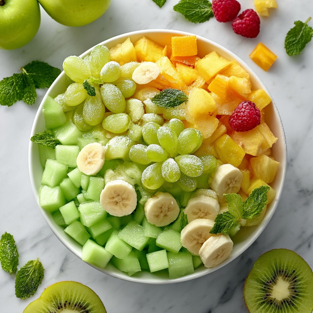 Leprechaun Fruit Salad Recipe - Recipe Image