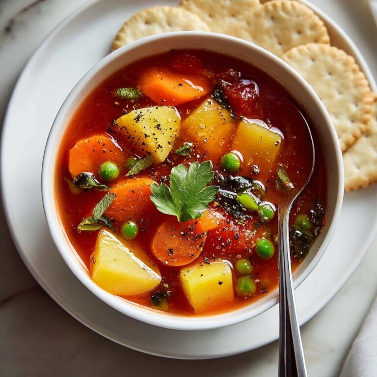 Easy Vegetable Soup Recipe for a Healthy Meal Recipe