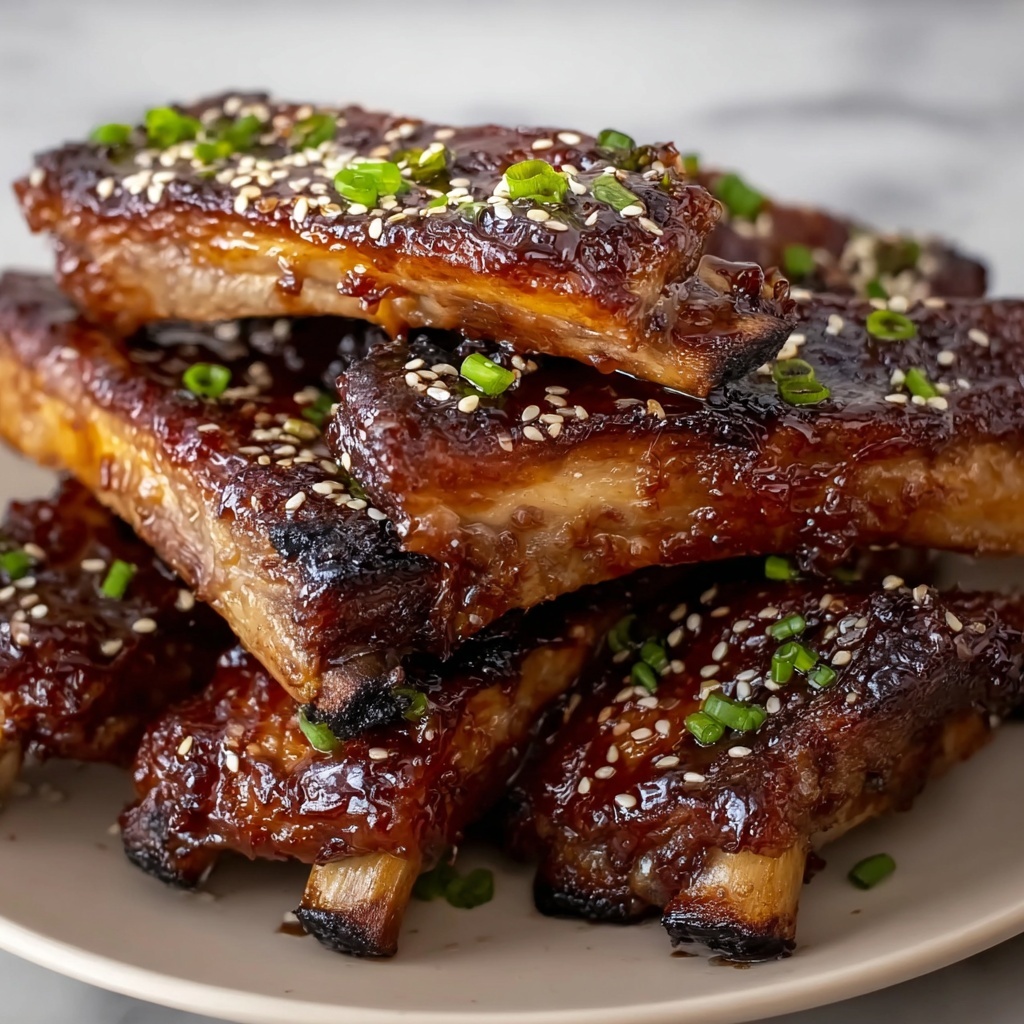 Slow Cooker Honey Garlic Soy Spareribs Recipe - Recipe Image