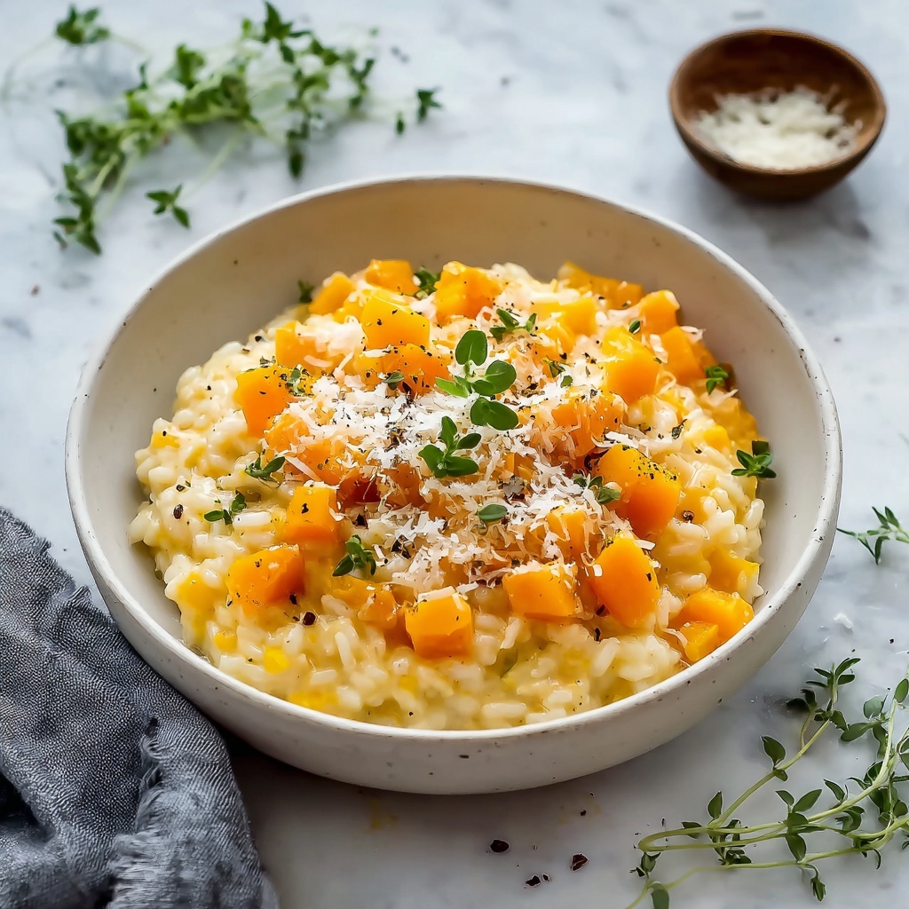 Creamy Instant Pot Butternut Squash Risotto Recipe - Recipe Image
