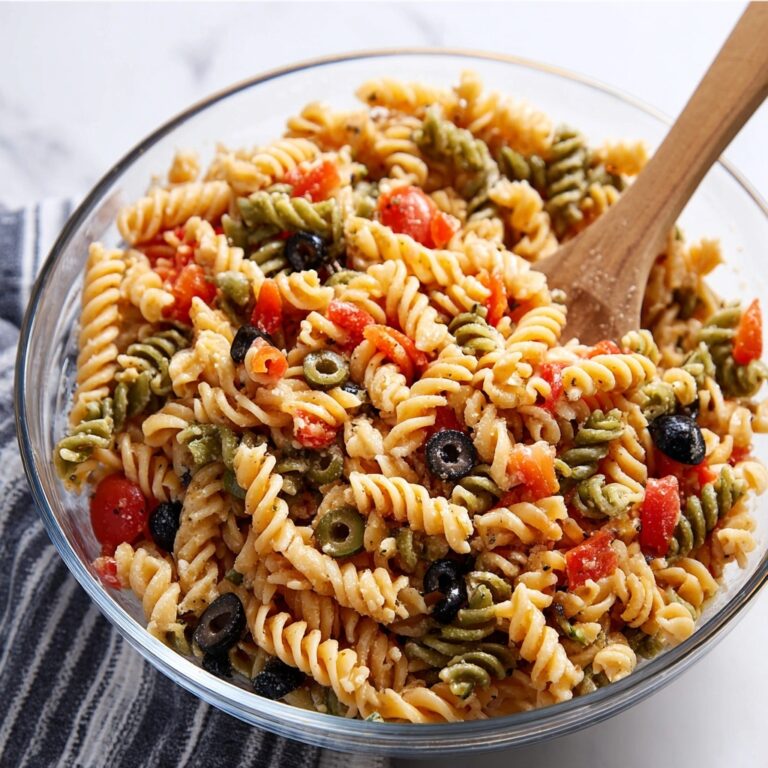 Tri Color Pasta Salad Recipe