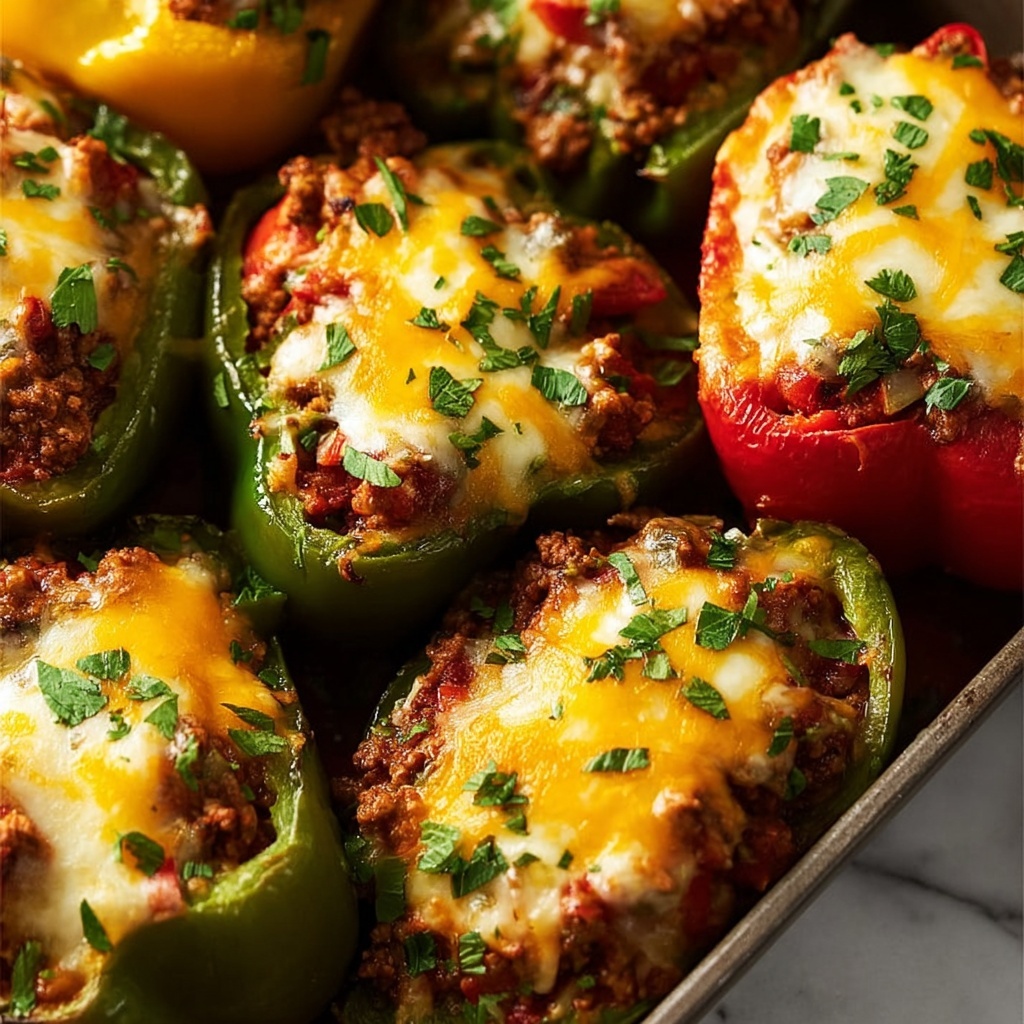 Patriotic Chiles Rellenos: Stuffed Peppers Like Never Before Recipe - Recipe Image