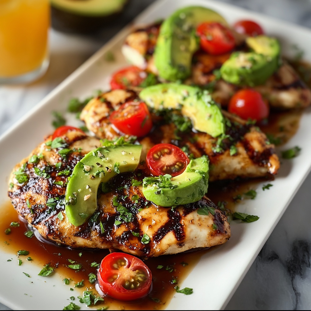 Grilled California Avocado Chicken Recipe - Recipe Image
