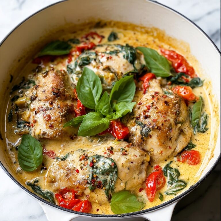 Crockpot Tuscan Chicken Recipe