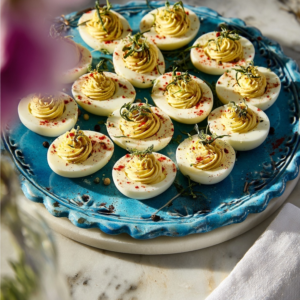 Grilled Deviled Eggs Recipe - Recipe Image