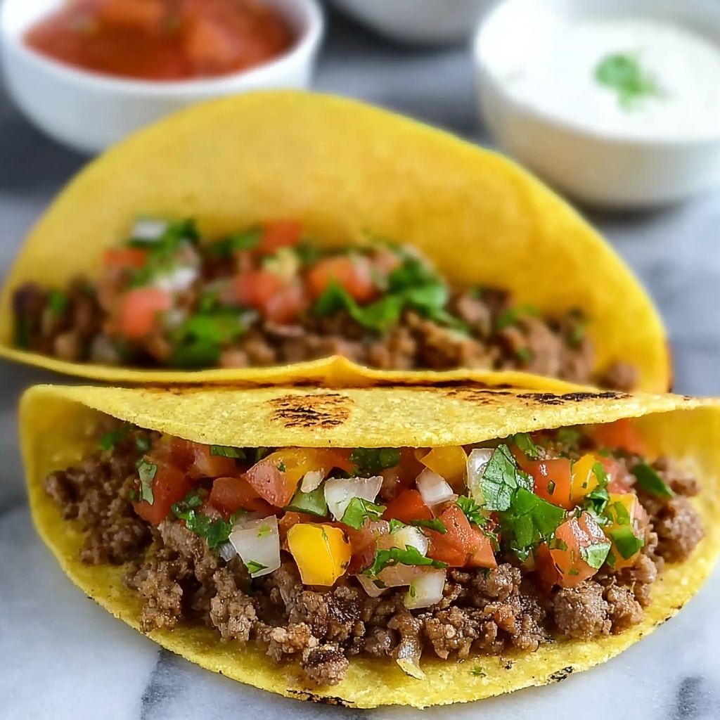 Pan-Fried Beef Tacos Recipe - Recipe Image