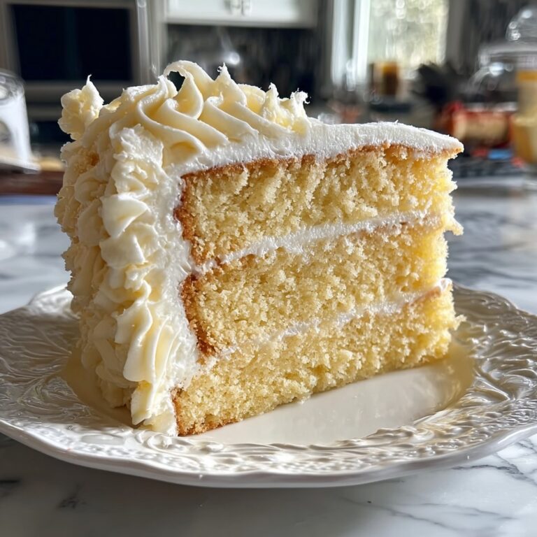 Moist White Velvet Cake Recipe