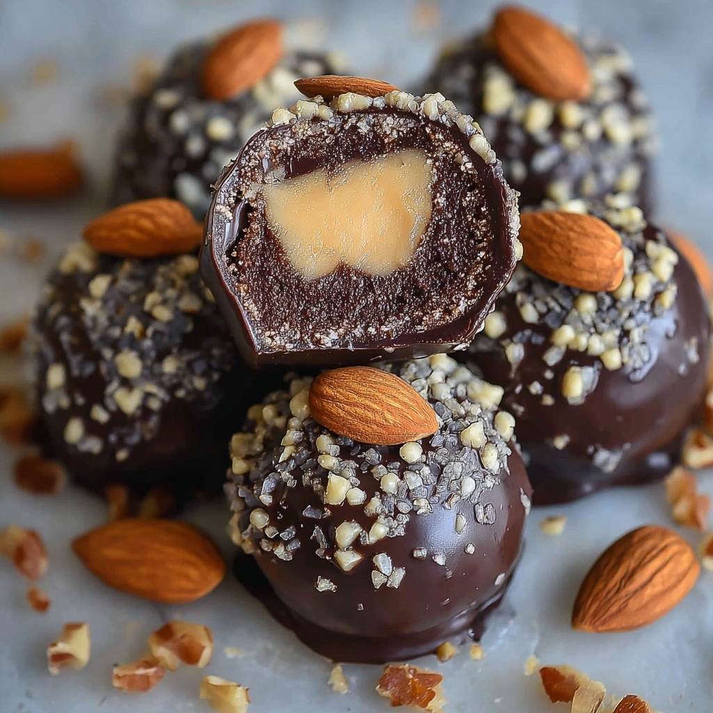 Chocolate Ricotta Fudgy Truffles Recipe - Recipe Image