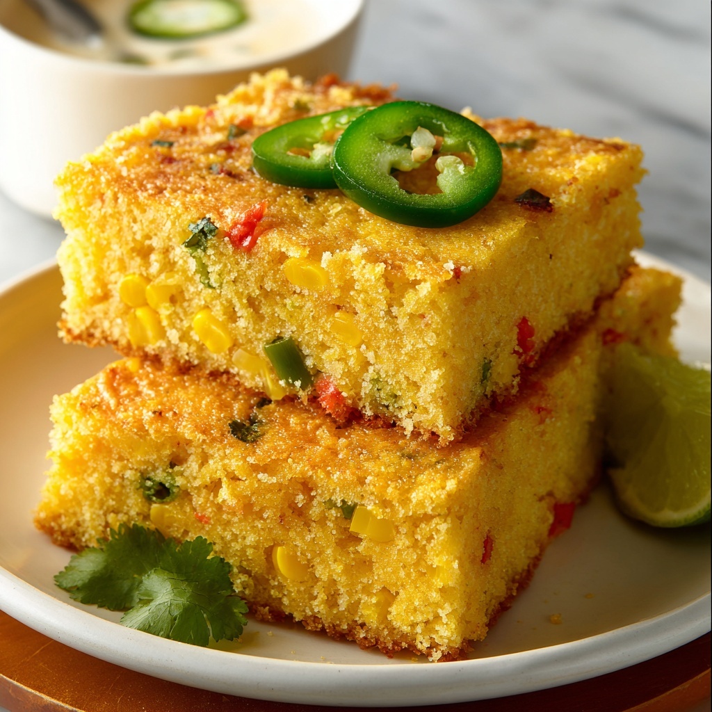 Jiffy Mexican Cornbread Recipe - Recipe Image