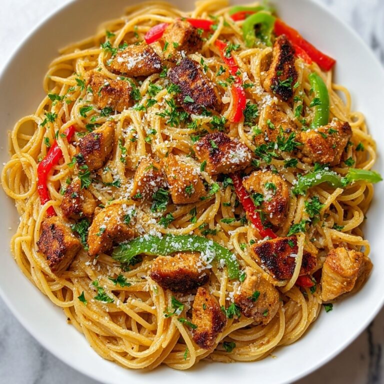 Macro Friendly Cajun Chicken Pasta Recipe