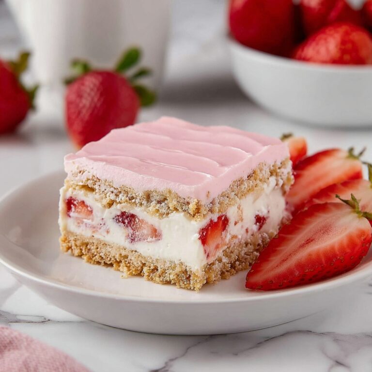 Strawberry Eclair Cake Recipe