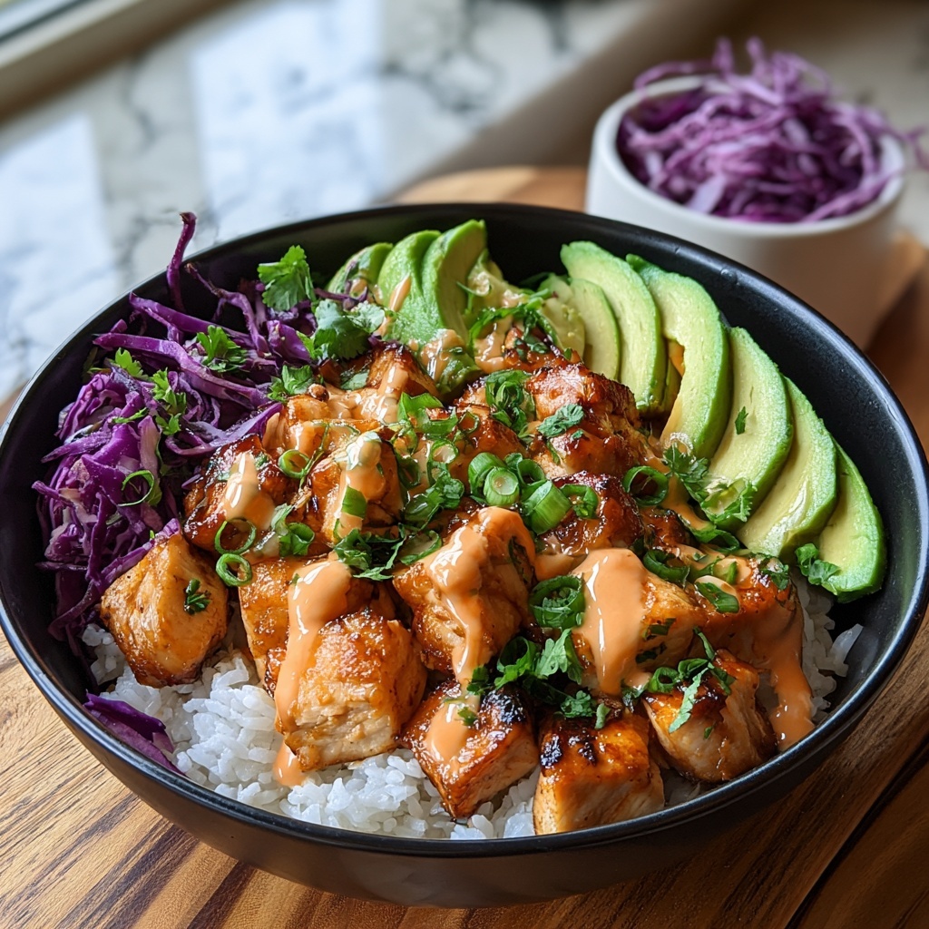 Bang Bang Chicken Bowl Recipe - Recipe Image