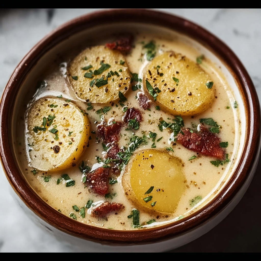 Slow Cooker Cajun Potato Soup: Comfort With a Kick Recipe - Recipe Image