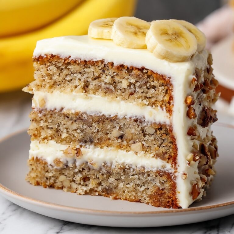 Banana Bread Cake with Cream Cheese Frosting Recipe