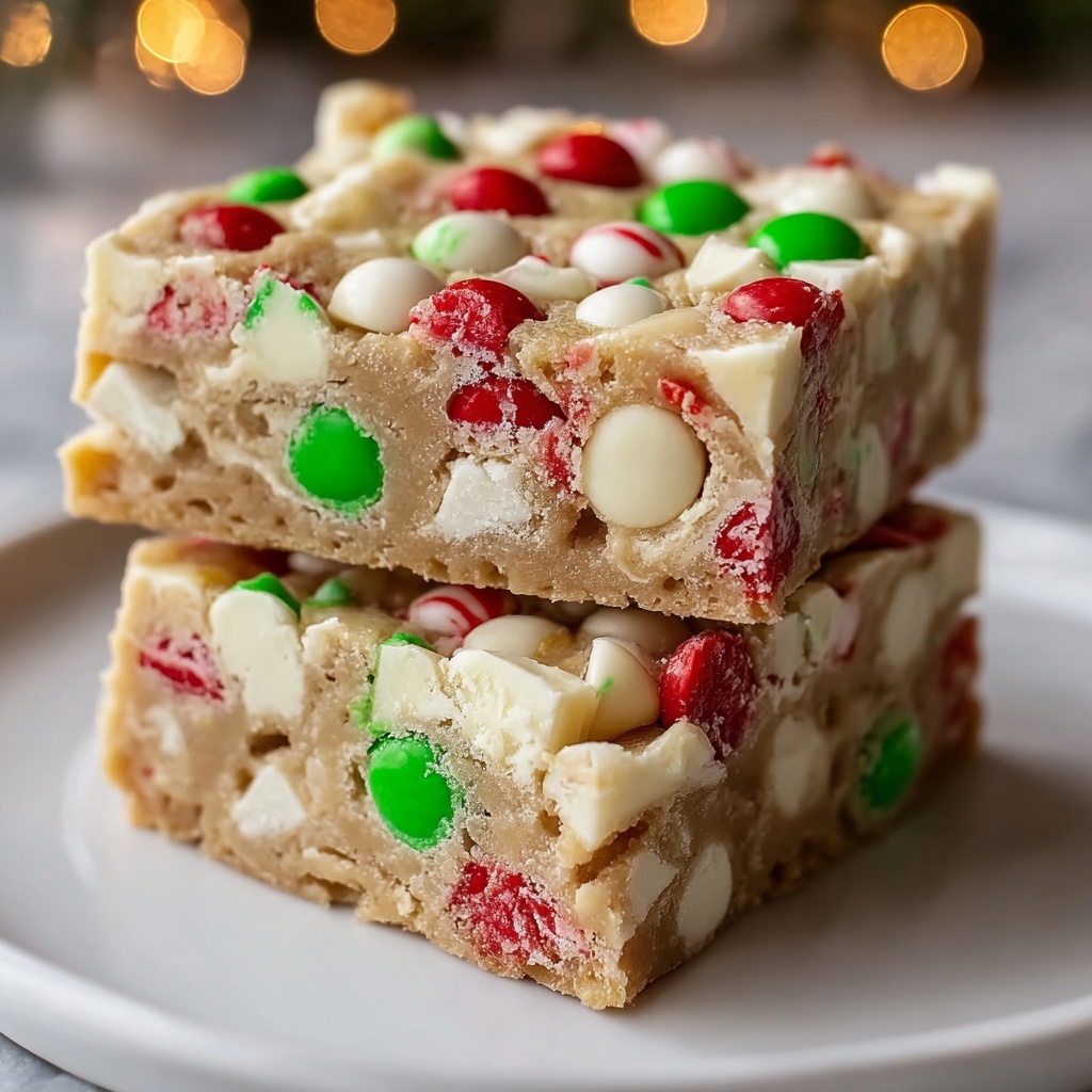 Christmas Cookie Bars Recipe - Recipe Image