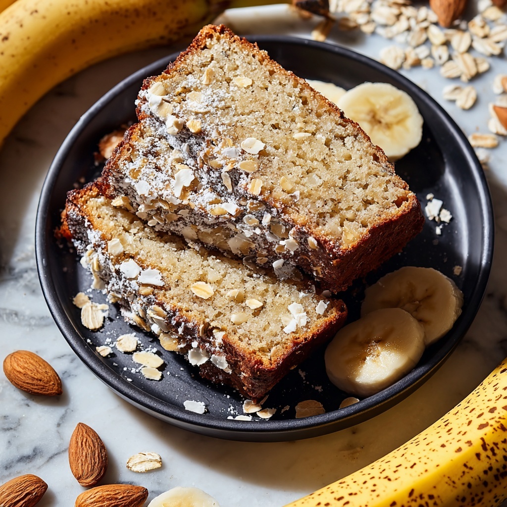 Almond Flour Banana Bread Recipe - Recipe Image