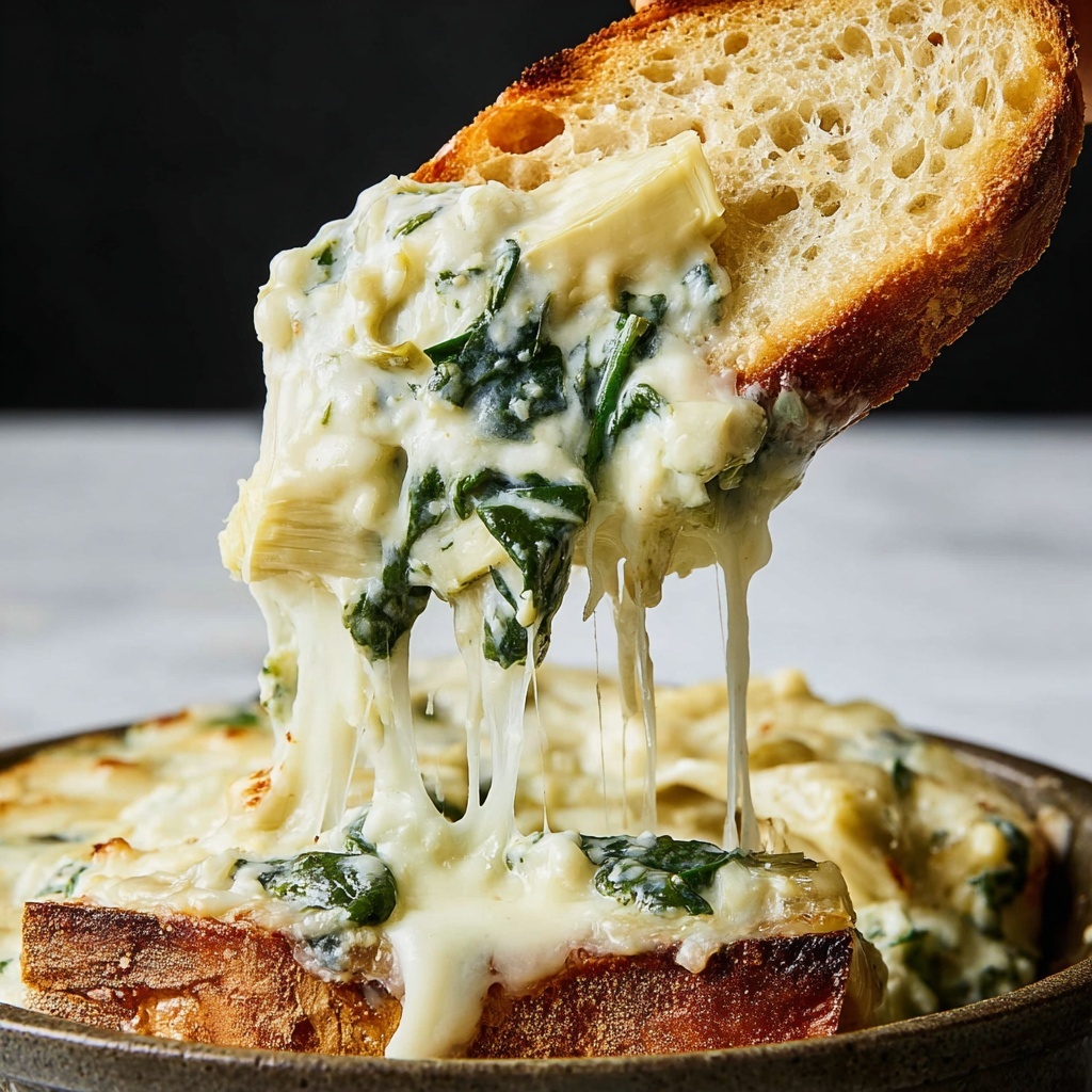 Hot Spinach Artichoke Dip Recipe - Recipe Image
