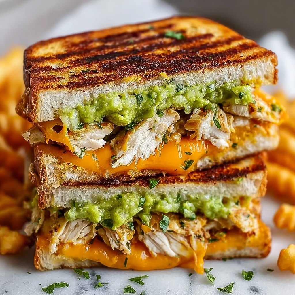 Chicken Avocado Melt Sandwich Recipe - Recipe Image