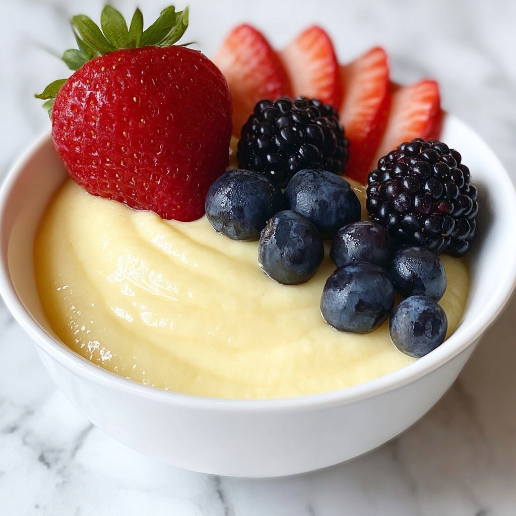 Homemade Custard Recipe - Recipe Image