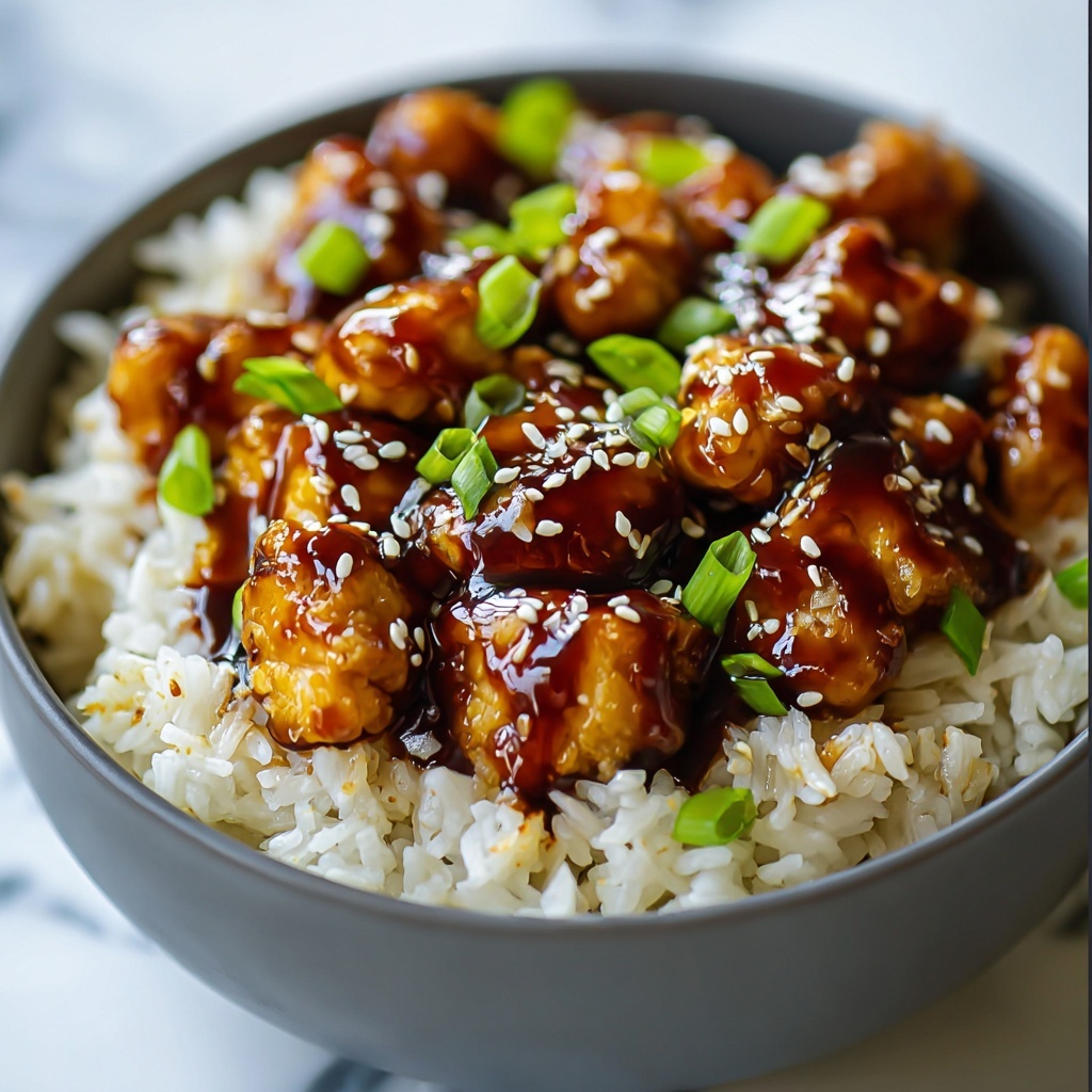 Honey BBQ Chicken Thighs with Rice Recipe - Recipe Image