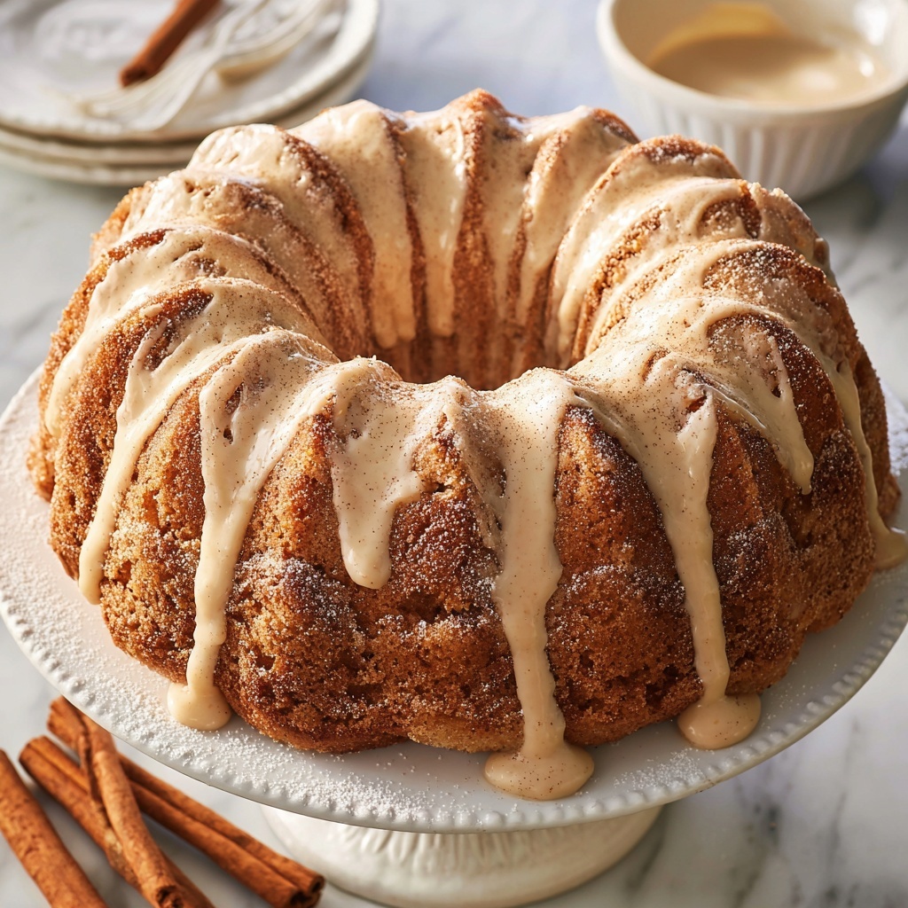Snickerdoodle Bundt Cake Recipe - Recipe Image