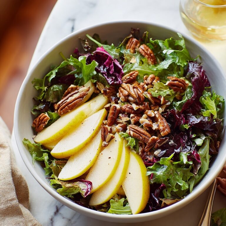 Winter Salad with Pears and Pecans Recipe