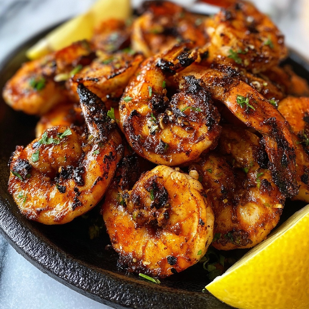 Easy Cajun Blackened Shrimp Recipe - Recipe Image