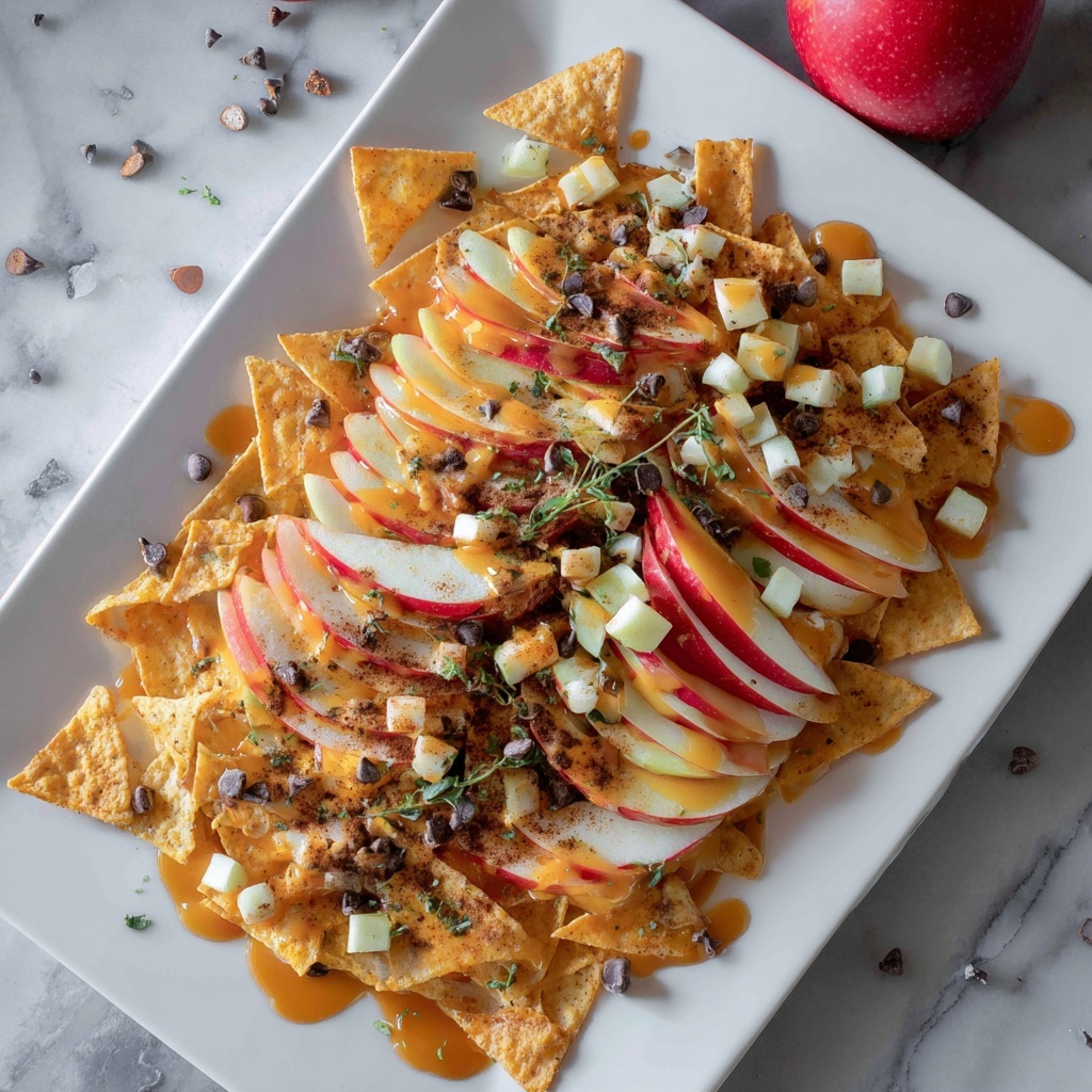 Healthy Apple Nachos – A Fun and Nutritious Snack for Kids Recipe - Recipe Image
