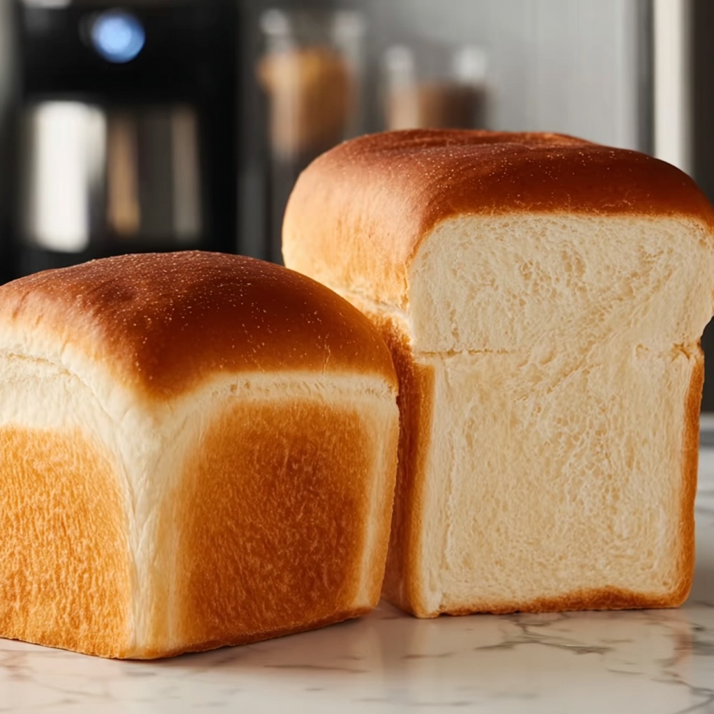 Irresistibly Soft Tangzhong Milk Bread for Your Home Baking Recipe - Recipe Image