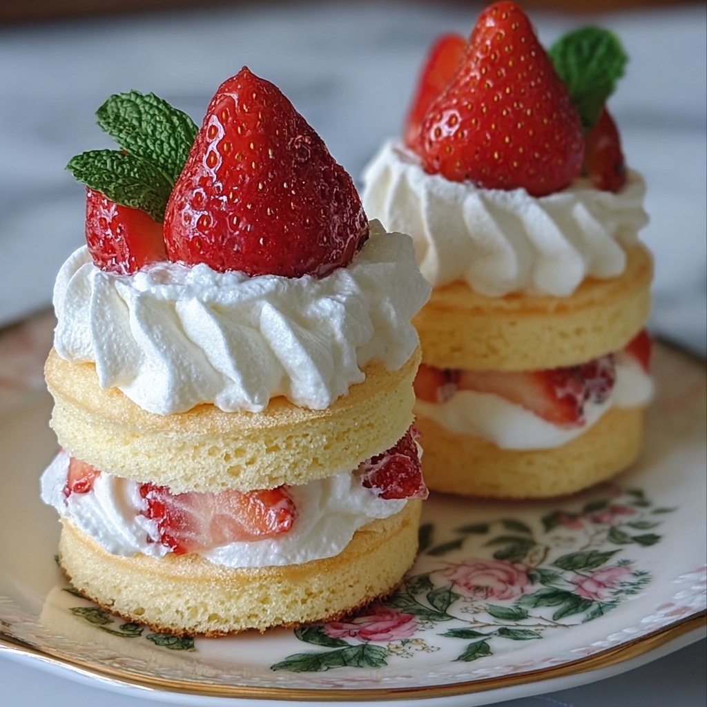 Strawberry Cheesecake Shortcakes Recipe - Recipe Image