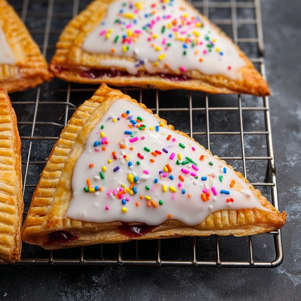 Giant Frosted Strawberry Pop Tart Recipe - Recipe Image