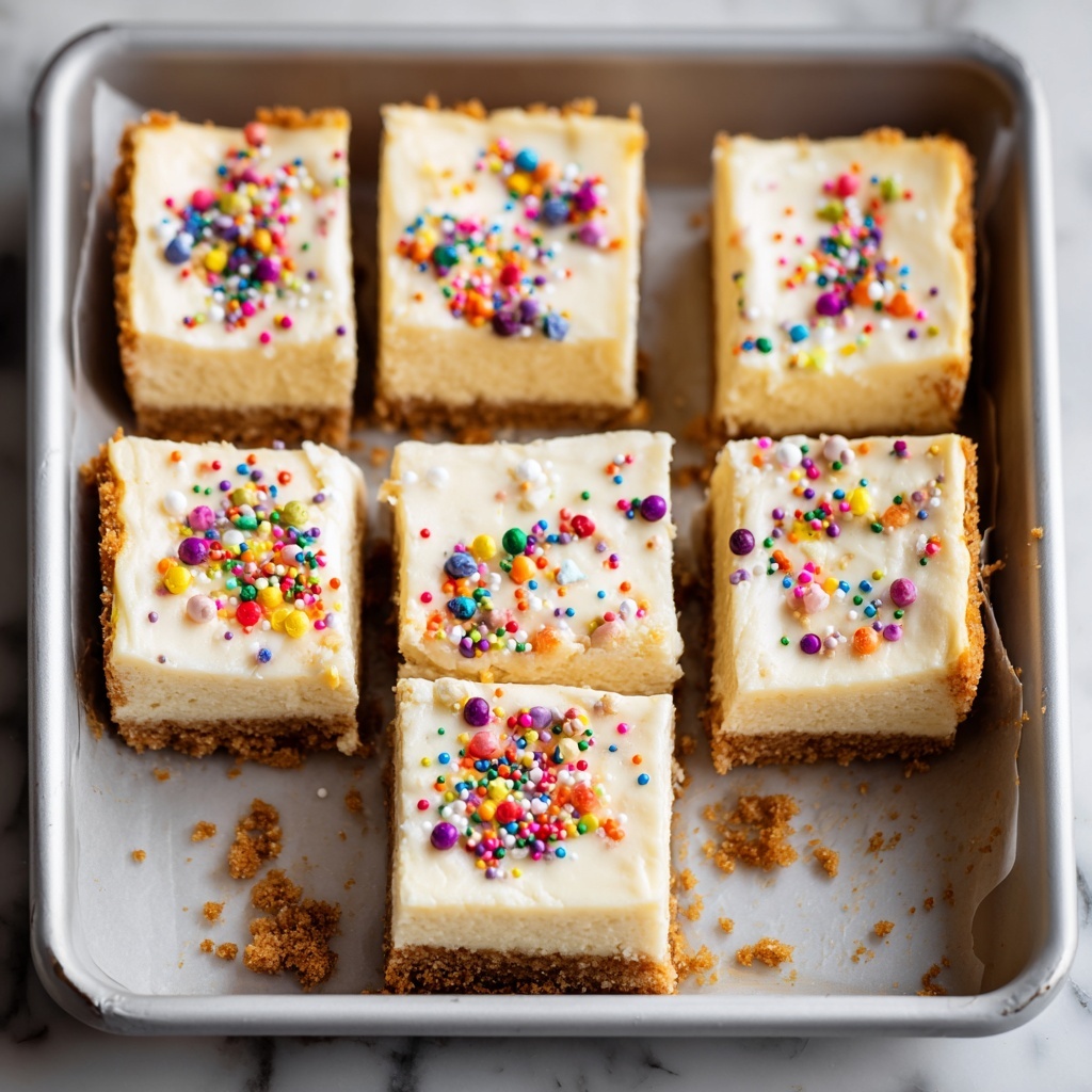 Sugar Cookie Cheesecake Bars Recipe - Recipe Image
