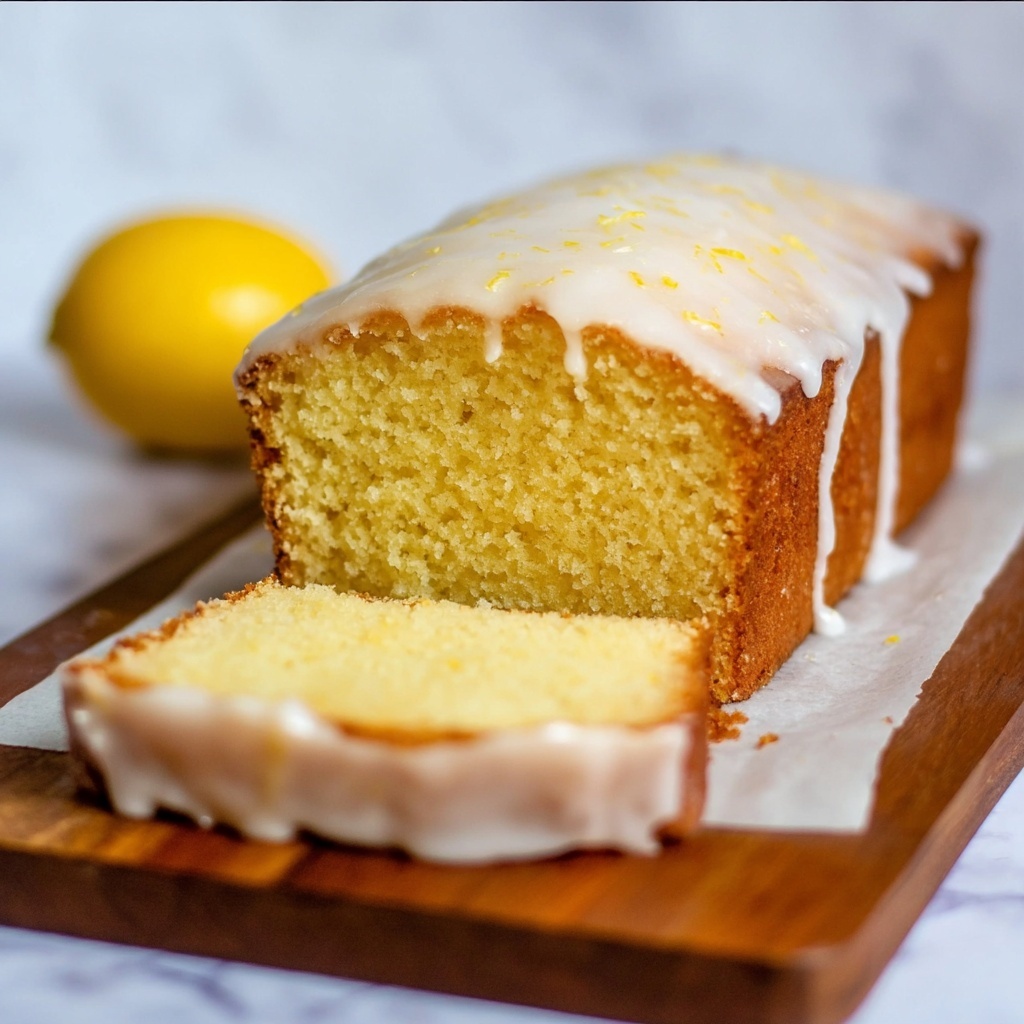 Lemon Loaf Cake with Lemon Glaze Recipe - Recipe Image