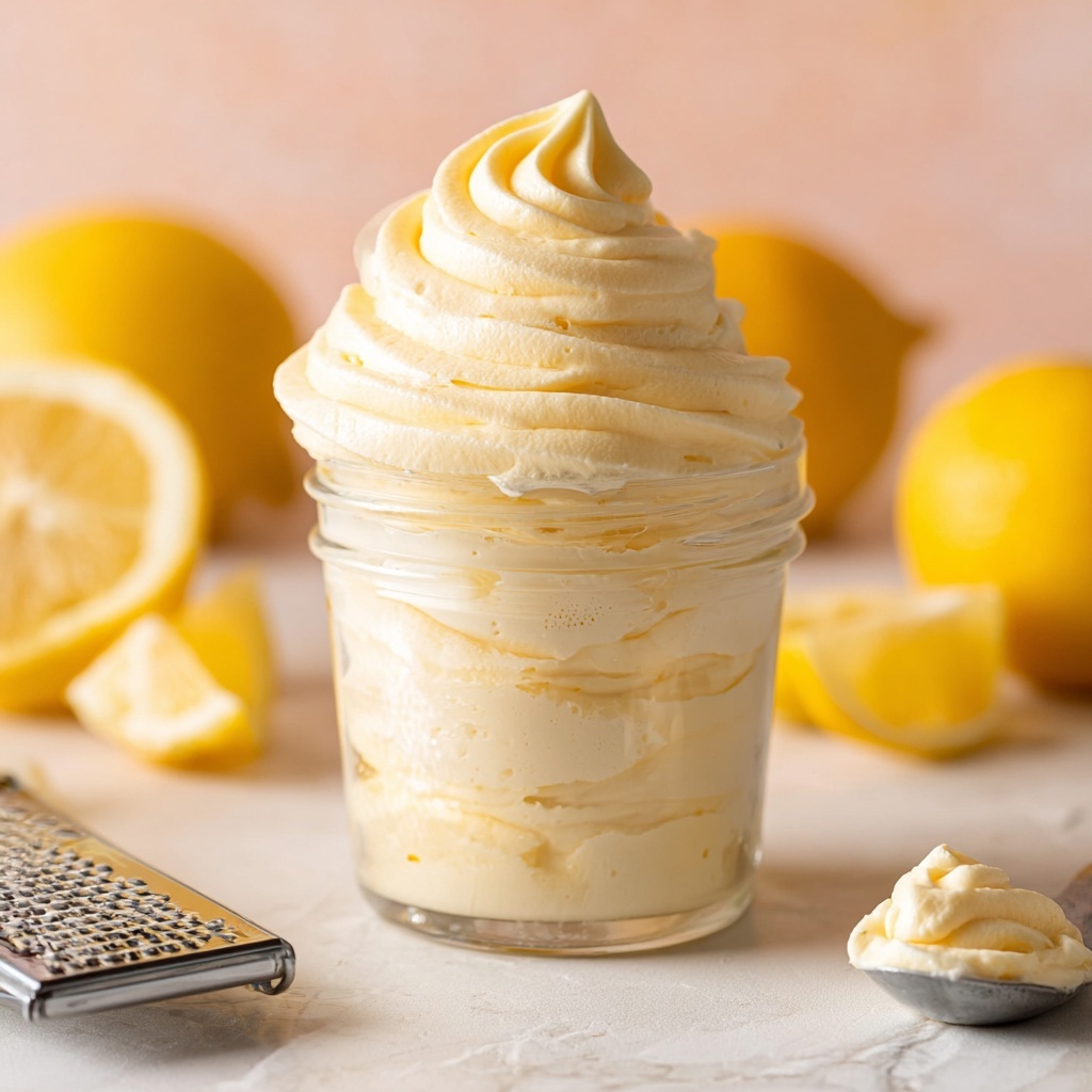 Vegan Lemon Frosting (German Buttercream) Recipe - Recipe Image