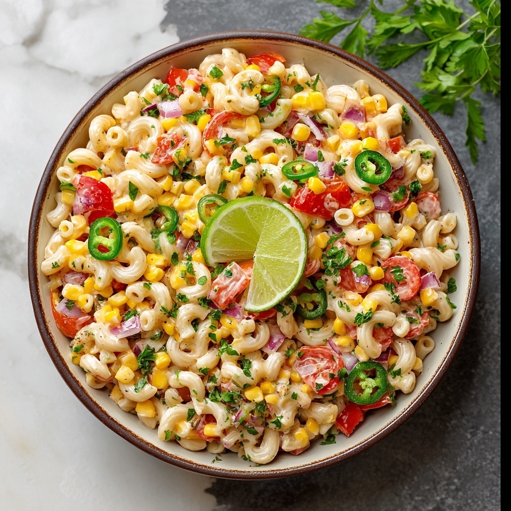 Mexican Macaroni Salad Fiesta Recipe - Recipe Image
