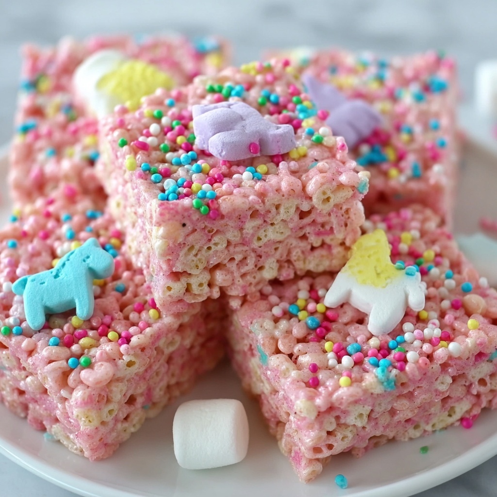 Circus Animal Cookie Rice Krispie Treats Recipe - Recipe Image