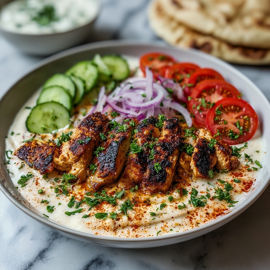 Chicken Shawarma with Creamy Garlic Sauce Recipe - Recipe Image