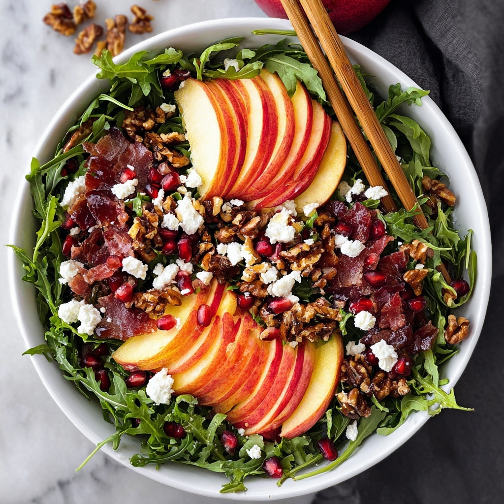 Honeycrisp Apple, Prosciutto, and Feta Salad Recipe - Recipe Image