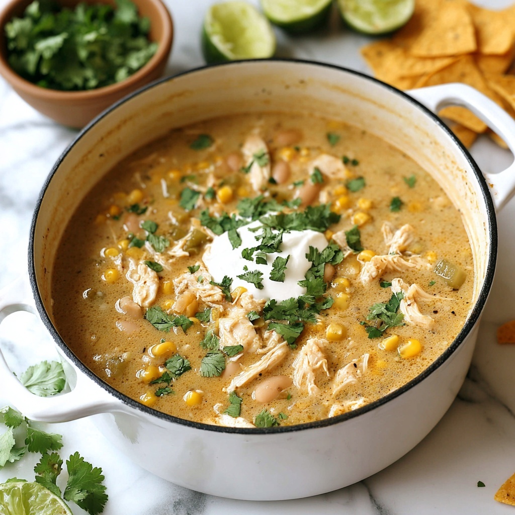 White Bean Chicken Chili Recipe - Recipe Image