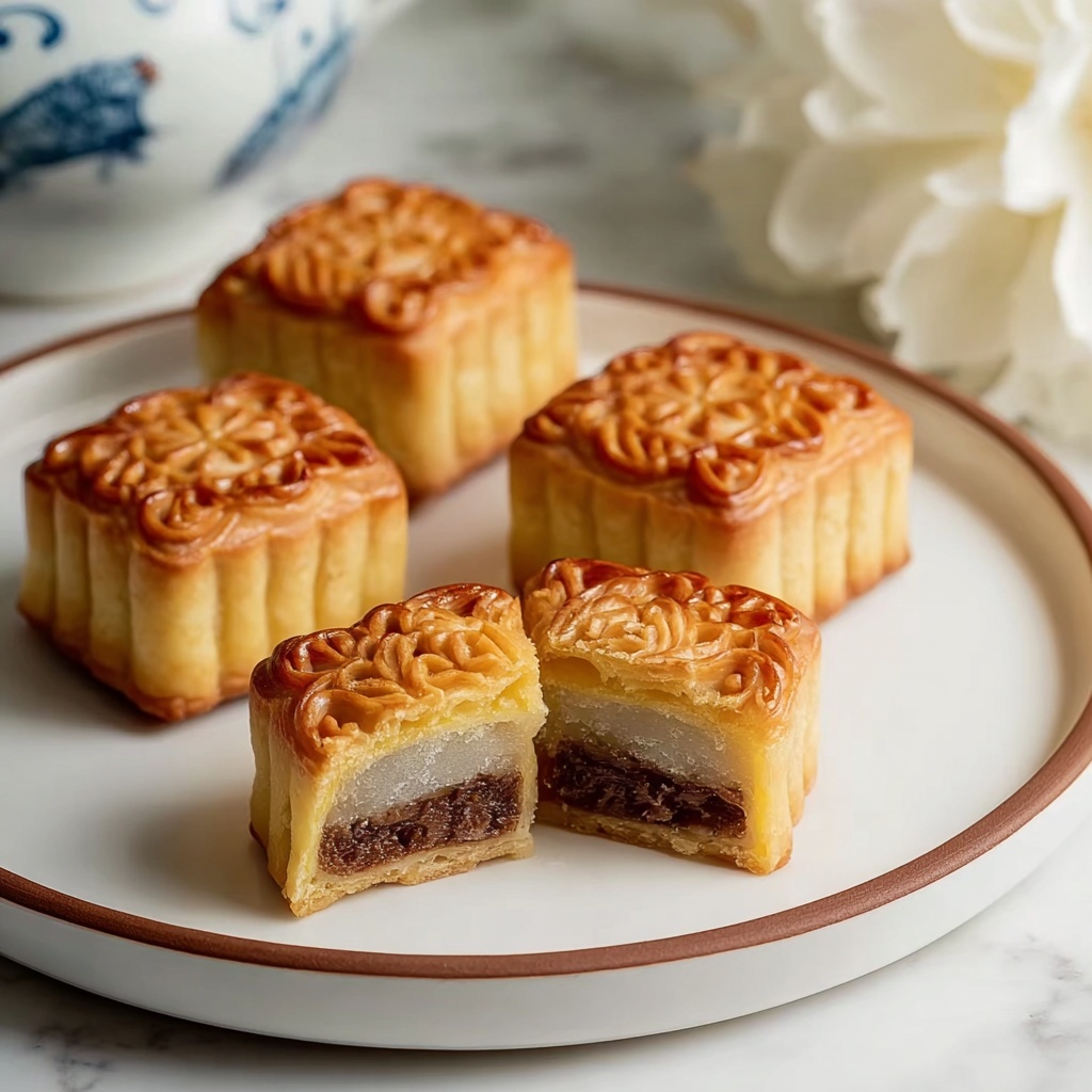 Melt-in-Your-Mouth Taiwanese Pineapple Cakes Recipe - Recipe Image