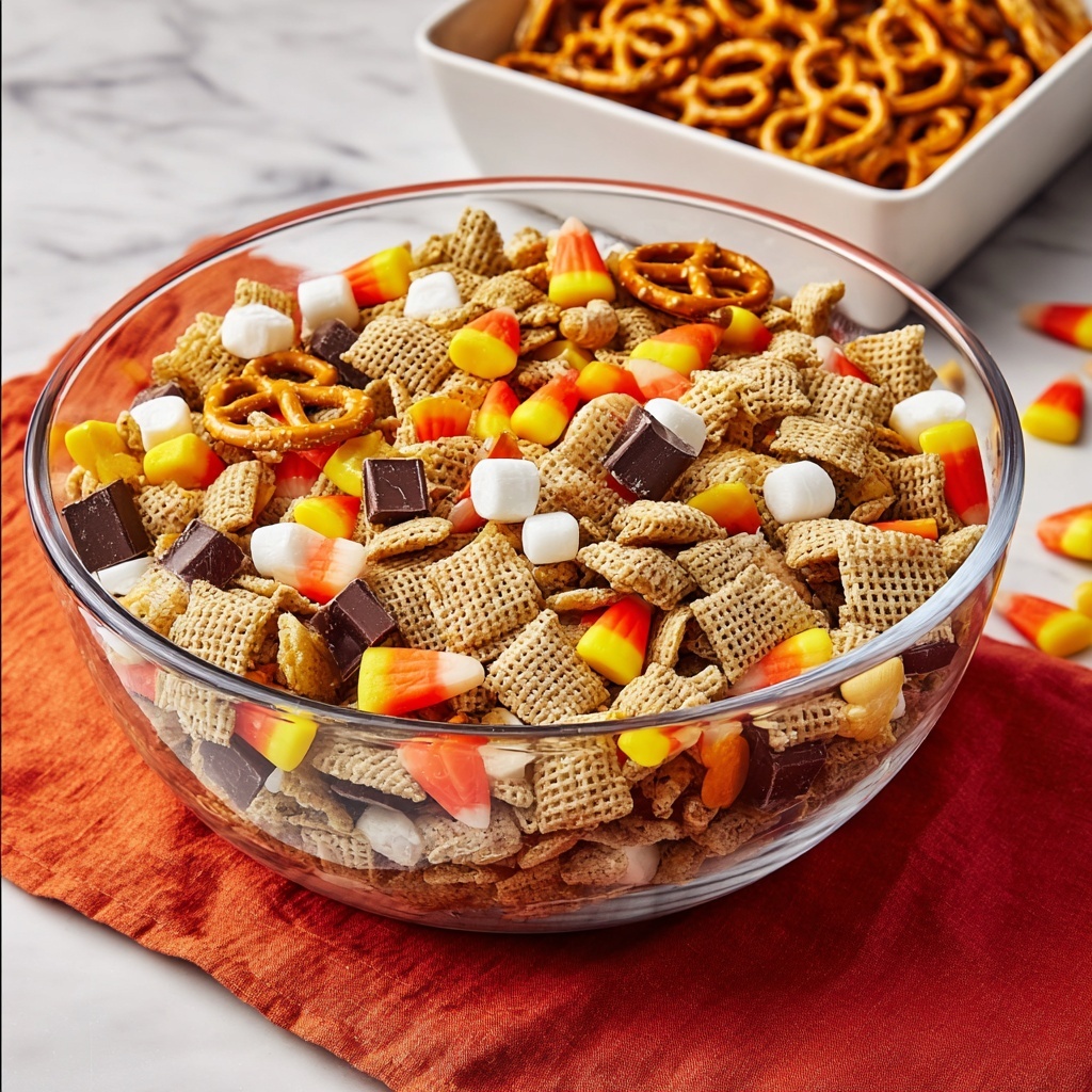 Halloween Chex Mix Recipe - Recipe Image