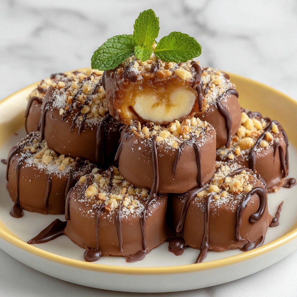 Chocolate Banana Peanut Butter Bites: The Ultimate Healthy Snack Recipe - Recipe Image