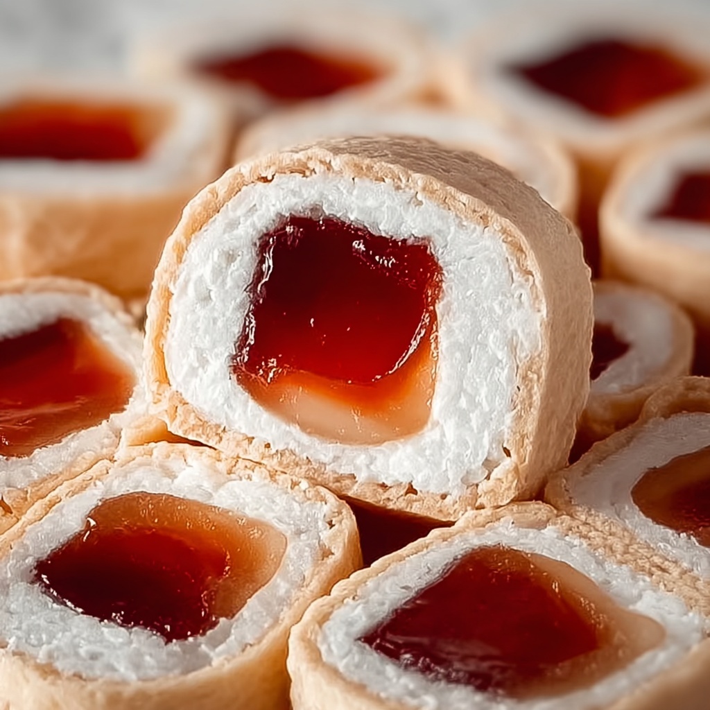 Peanut Butter and Jelly Sushi Recipe - Recipe Image