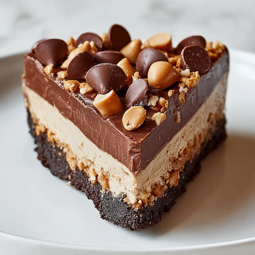 Ultimate Peanut Butter Cup Pie Delight Recipe - Recipe Image