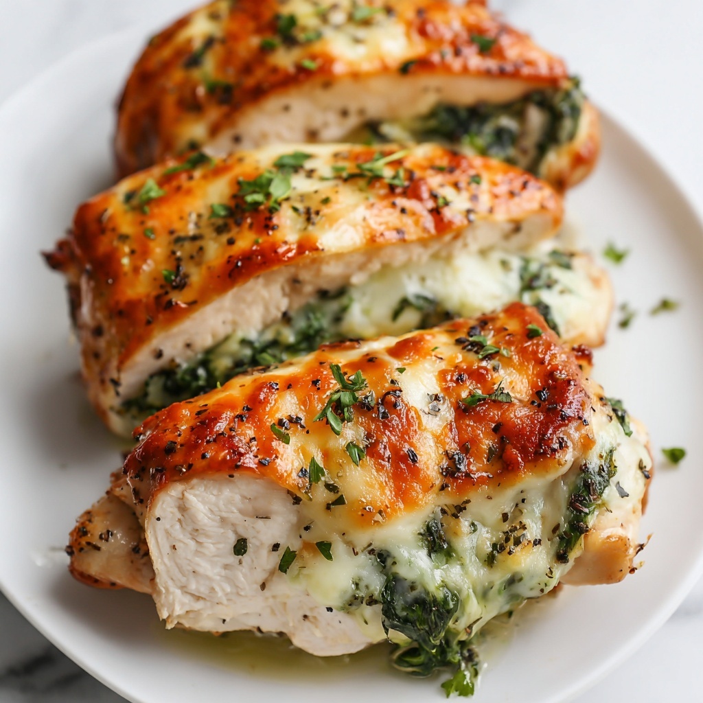 Creamy Chicken and Spinach Casserole Recipe - Recipe Image