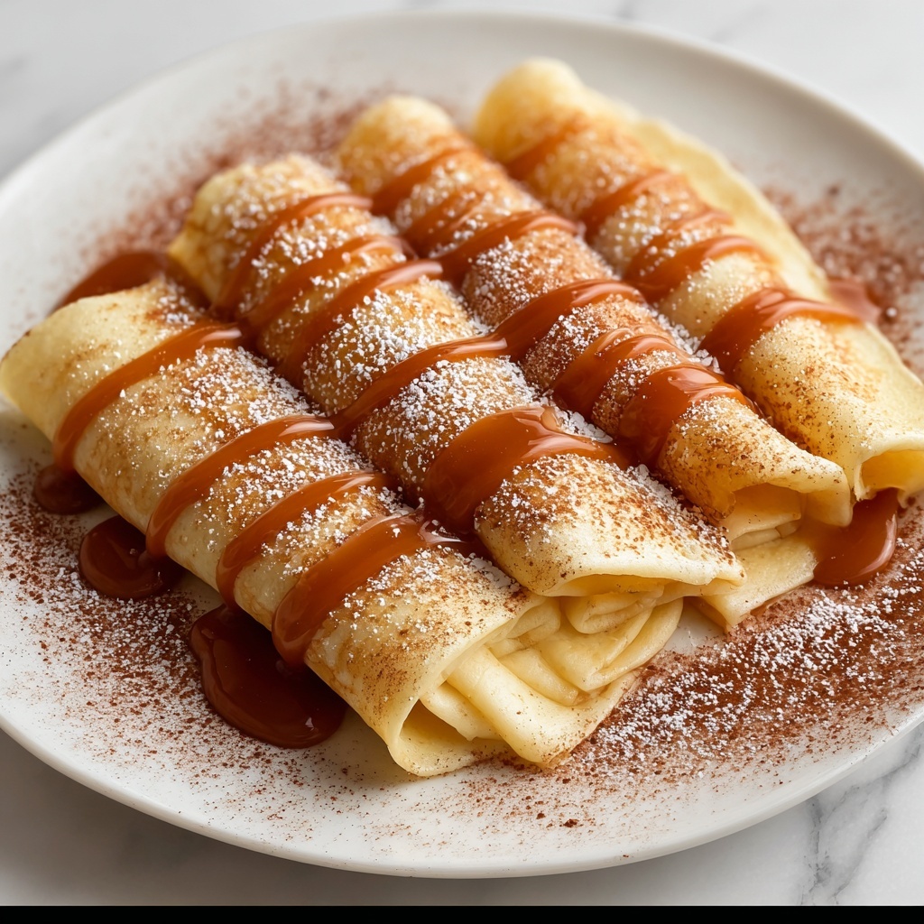 Cinnamon Roll Protein Crepes Recipe - Recipe Image