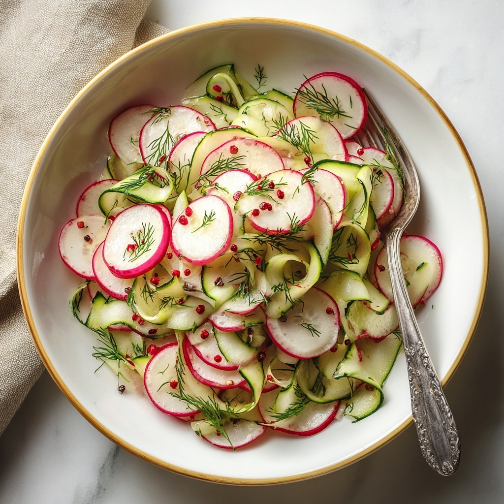 Cucumber Radish Salad Recipe - Recipe Image