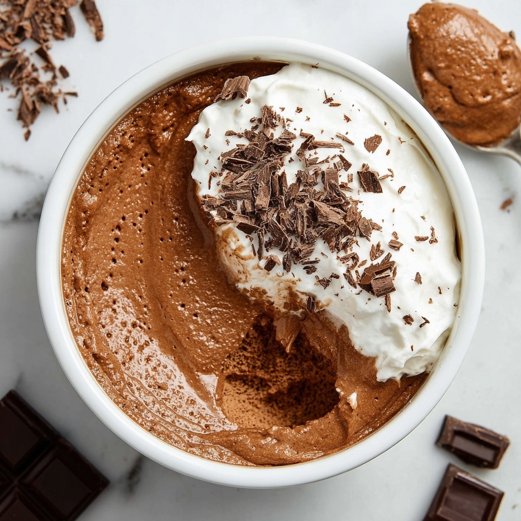 Vegan Chocolate Mousse Recipe - Recipe Image