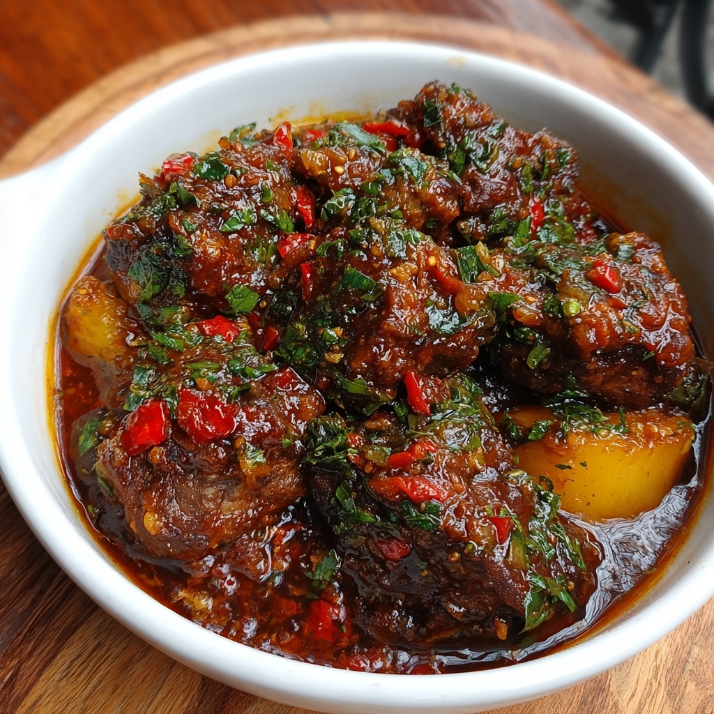 Zimbabwean Oxtail Stew: A Savory and Hearty Delight Recipe - Recipe Image